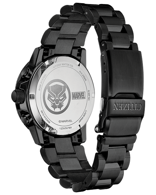 Citizen Marvel Black Panther Eco Drive Black Watch CITIZEN